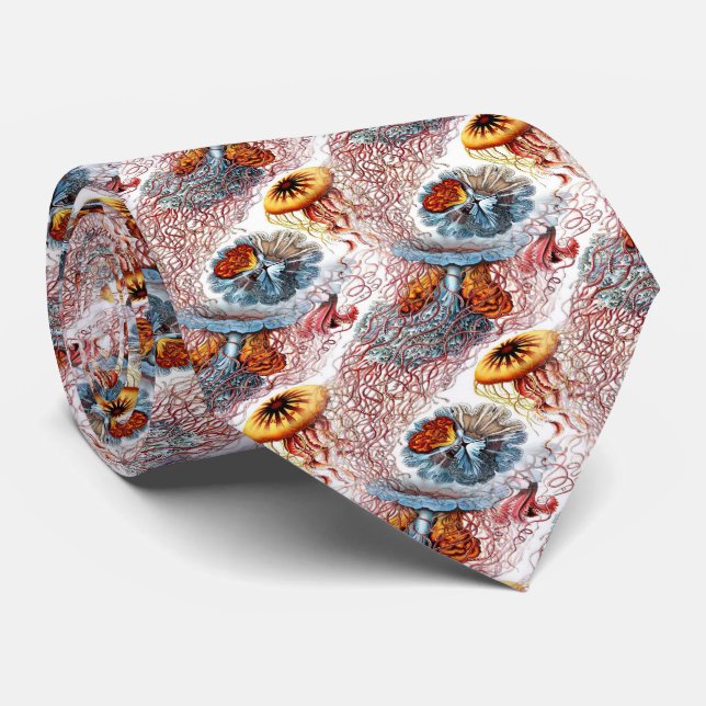 Färgfläckig gelégodis fisk Manar Tie Slips (Rullad)