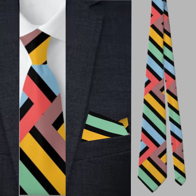 Färgfläckig Geometric Mönster Slips (Skapare uppladdad)