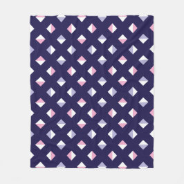 Färgfläckig grammofon Seamless Mönster Fleecefilt