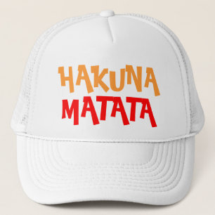 Färgfläckig Hakuna Matata Keps