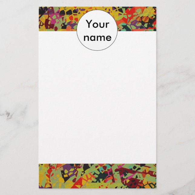 Färgfläckig hål struktur (Framsida)