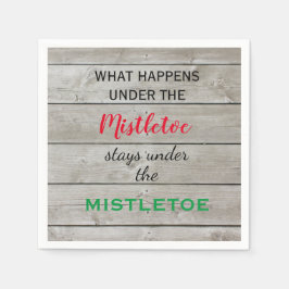 Färgfläckig Helgdag Pappersservett