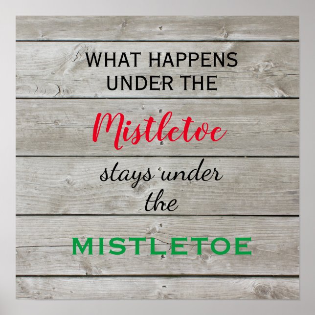 Färgfläckig Helgdag Poster (Framsidan)