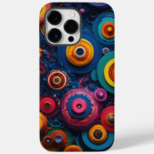 Färgfläckig iphone case