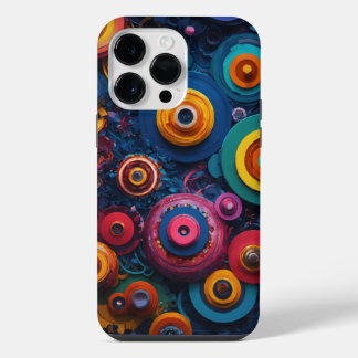 Färgfläckig iphone case
