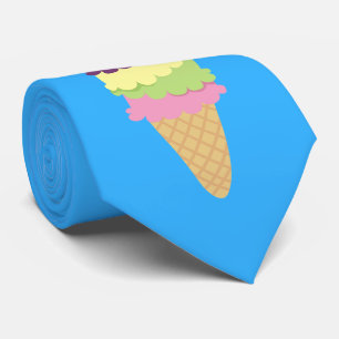 Färgfläckig iskräm Cone Slips