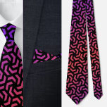Färgfläckig kute Geometric Mönster Necktie Slips<br><div class="desc">Färgfull Cute Geometric Mönster necktie.</div>