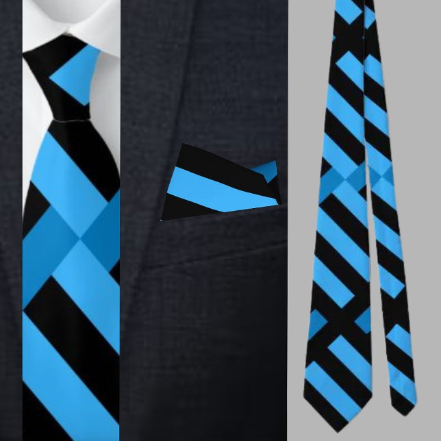 Färgfläckig kute Geometric Mönster Necktie Slips (Skapare uppladdad)