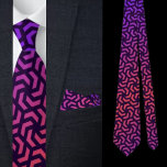 Färgfläckig kute Geometric Mönster Necktie Slips<br><div class="desc">Färgfull Cute Geometric Mönster necktie.</div>