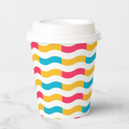 Färgfläckig Linjer