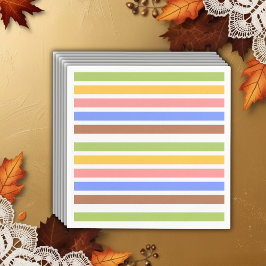 Färgfläckig liten liten babystövel för Turkiet Pappersservett