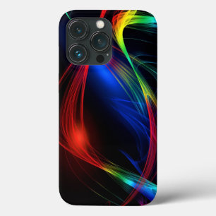 Färgfläckig Ljus iphone case