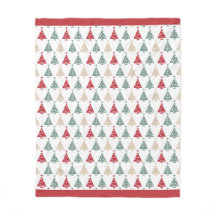 Färgfläckig modern Julgran Mönster