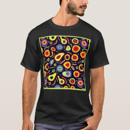 Färgfläckig nylonfrukt Delight Art T Shirt