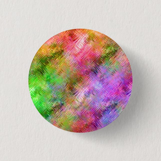 Färgfläckig Opal Glassy Struktur Knapp (Framsida)