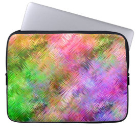 Färgfläckig Opal Glassy Struktur Laptop Sleeve