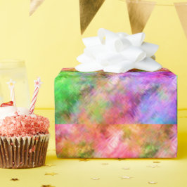 Färgfläckig Opal Glassy Struktur Presentpapper