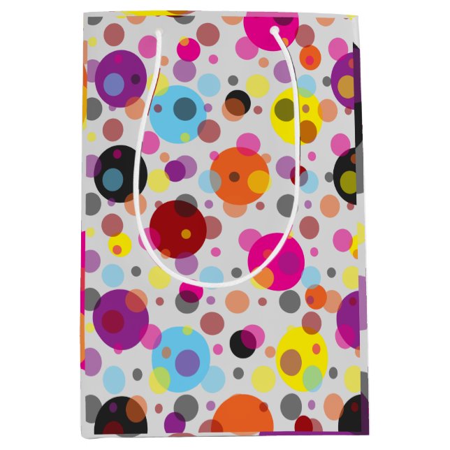 Färgfläckig Polka dots (Framsidan)