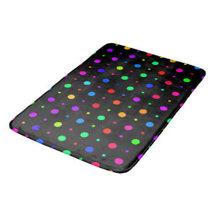 Färgfläckig Polka dots Badrumsmatta