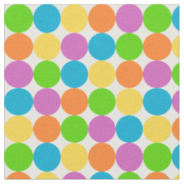 Färgfläckig Polka dots Mönster Tyg