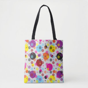 Färgfläckig Polka dots Tygkasse