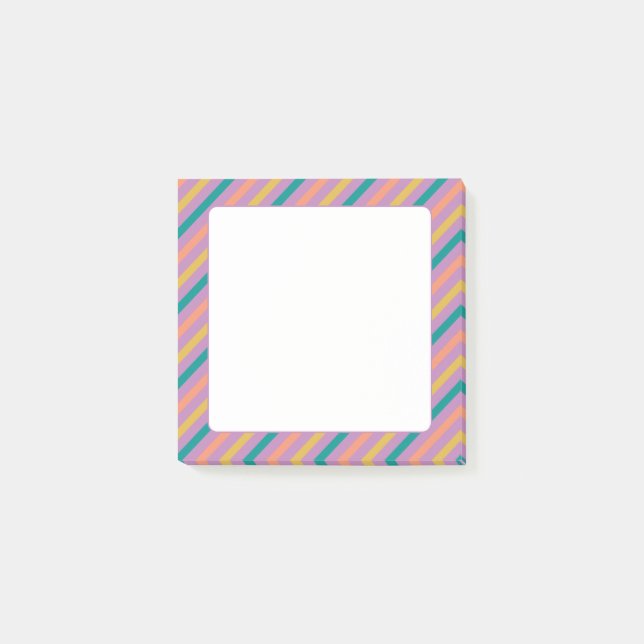 Färgfläckig rand post-it block (Framsida)