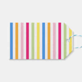 Färgfläckig Rand Presentetikett