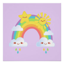 Färgfläckig regnbåge, estetisk