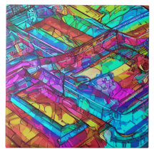 Färgfläckig regnbåge Färg