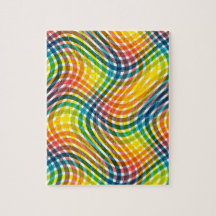 Färgfläckig regnbåge Mönster