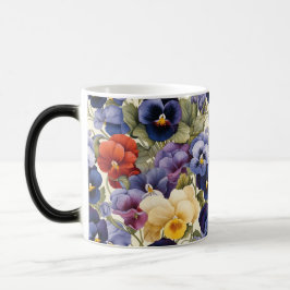 Färgfläckig sömlös Blommigt Elegance Magisk Mugg