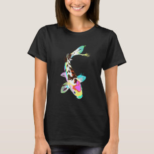 Färgfläckig spalsh japansk fiskkoi Carp T Shirt
