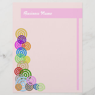 Färgfläckig Spiral