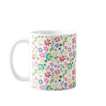 Färgfläckig Tropical Vår blommor