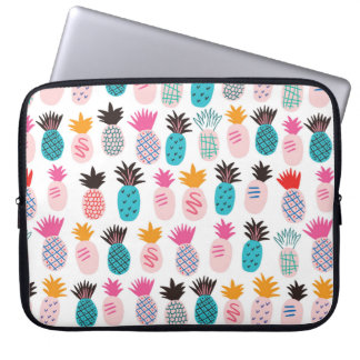 Färgfläckiga minimalistiska ananas och leav av abs laptop fodral