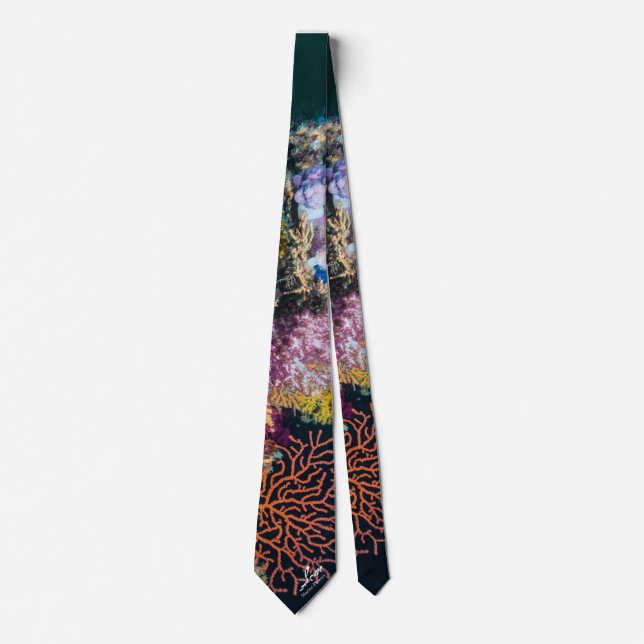 Färgfläckkorall, marina blommor. slips (Framsida)