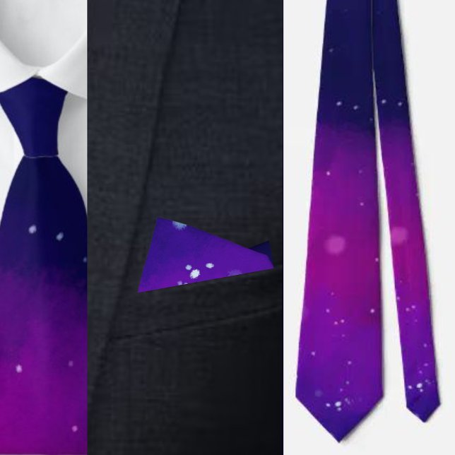 Färgfläcksbakgrund Mönster Necktie Slips (Skapare uppladdad)