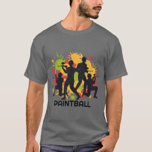 Färgfläckscen T Shirt
