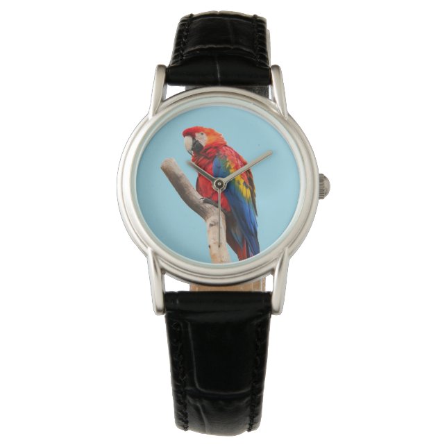Färgfläcksfoto Porträtt Armbandsur (Framsida)