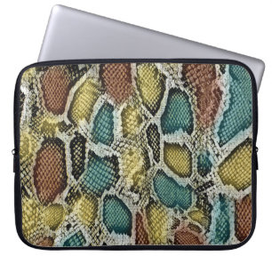 Färgfläckskinn: sömlös design. laptop fodral