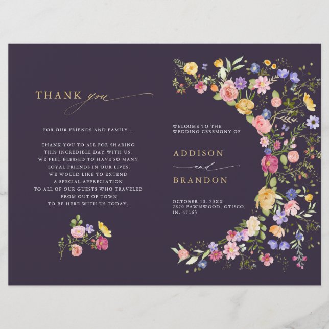 Färgfläcksprogrammet Vår Wildblomsängsbete (Framsida)