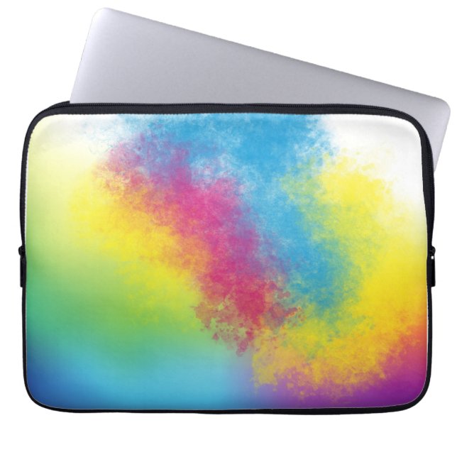 färgflash laptop fodral (Framsidan)