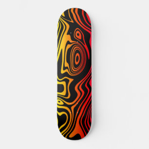 Färgformad Vinkar stripe Skateboard