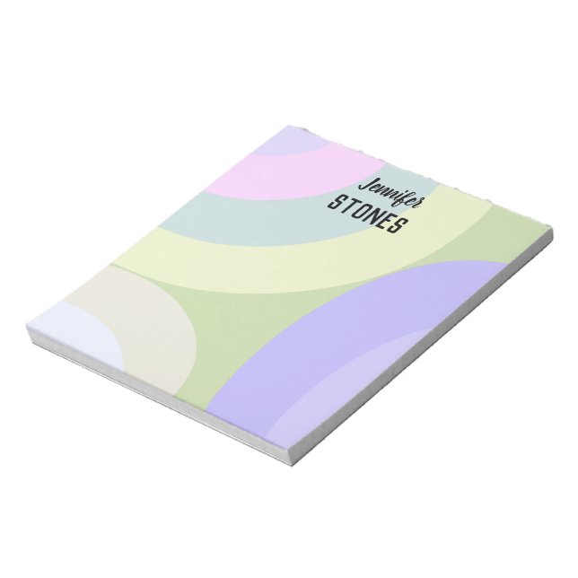 Färgformer av abstrakt anteckningsblock (Roterad)