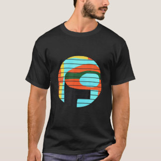 Färgformer för Abstrakt T Shirt