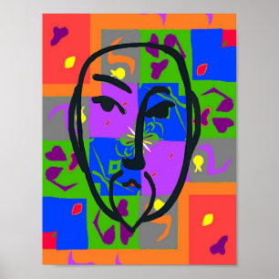 Färgformer Matisse Stil Poster