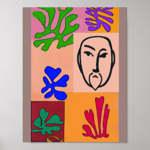 Färgformer Matisse Stil Poster