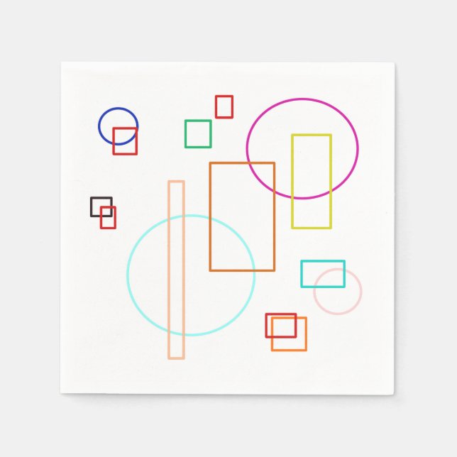 Färgformer, Pappersservett (Framsidan)