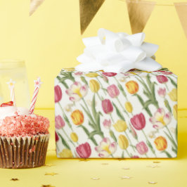 Färgformiga Vintagar Presentpapper