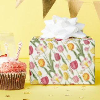 Färgformiga Vintagar Presentpapper